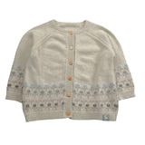Snug Cardigan tinta unita con Bottoni E Stampa Beige per Neonata 930AR5W007140 BEIGE SNUG 