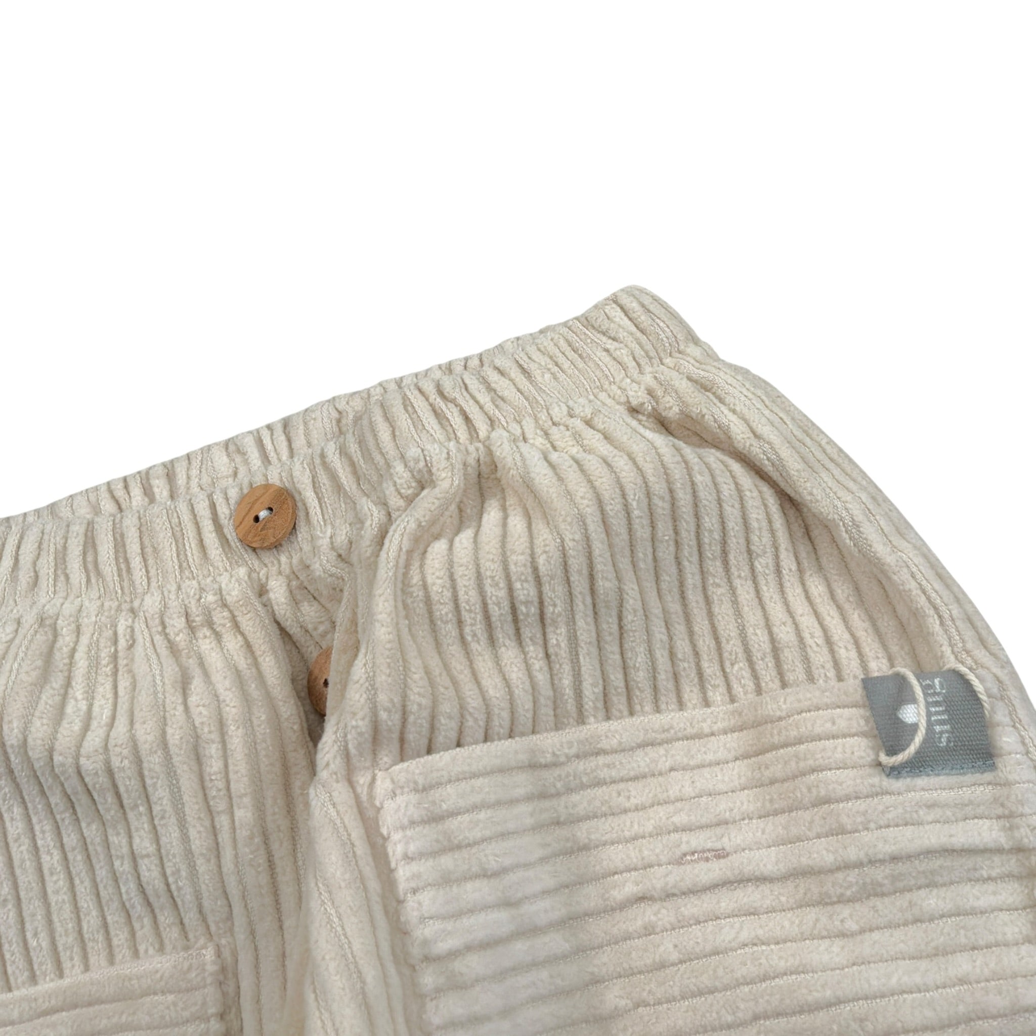 Snug Pantalone tinta unita A Costine Panna per Neonato 930AV5W032R78 PANNA SNUG 