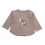 Snug Shirt Girocollo tinta unita con Stampa Rosa per Neonata 930AY5W068G21 ROSA SNUG 