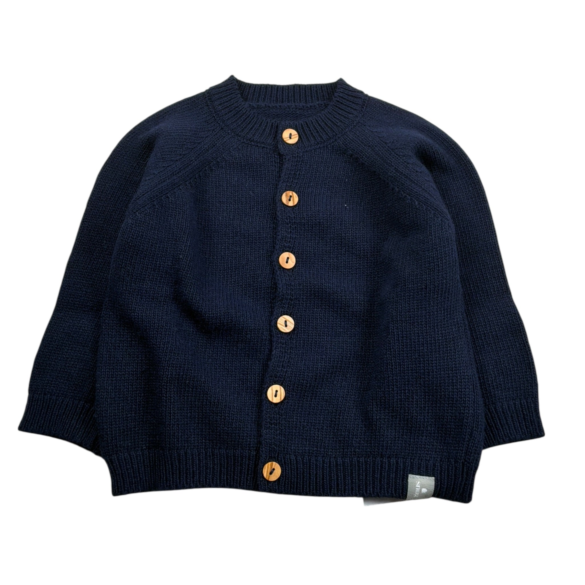 Snug Cardigan tinta unita con Bottoni Blu per Bambino 93AR5W003140J BLU SNUG 