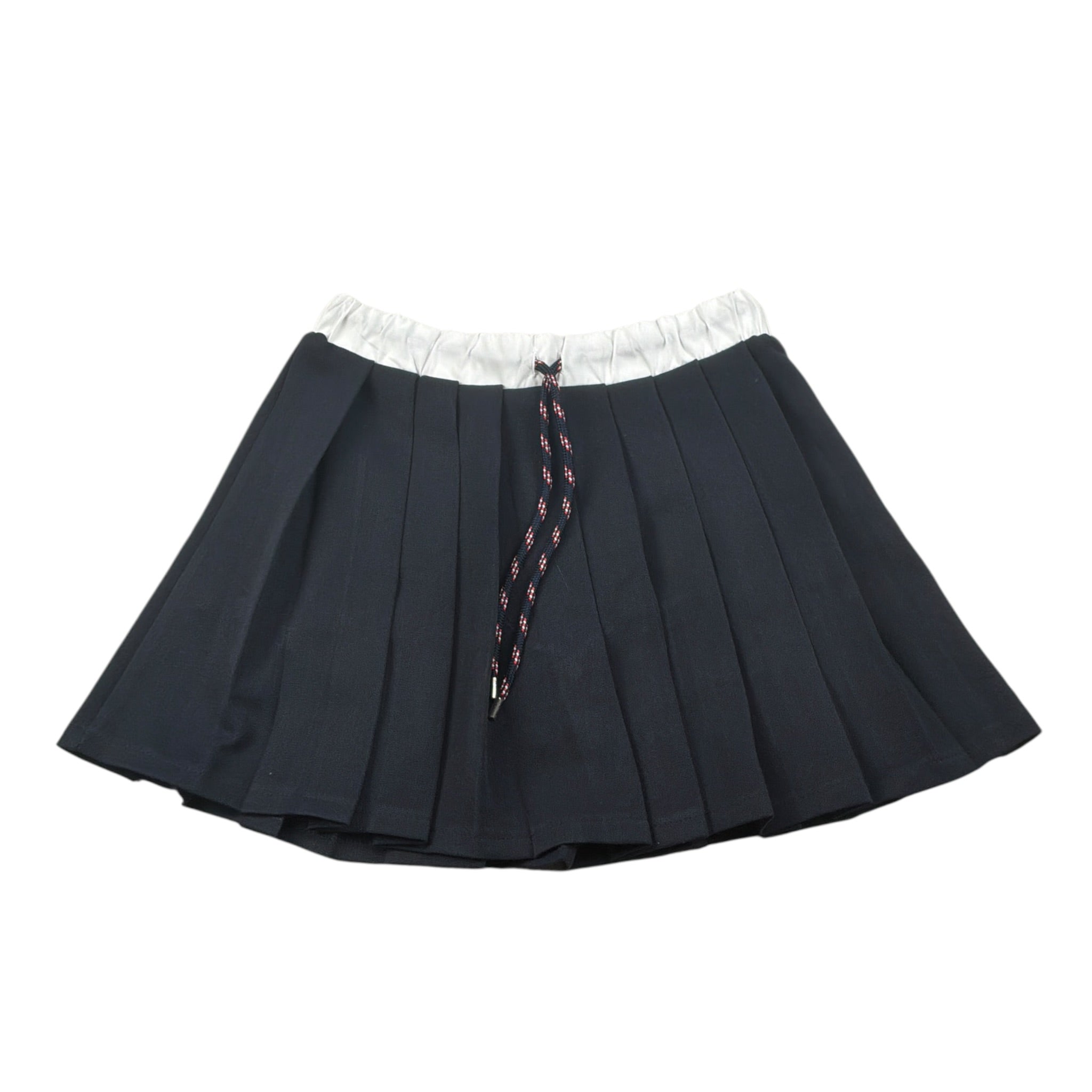 So Twee By Miss Grant Gonna tinta unita con Elastico In Vita Blu per Bambina ST0134 BLU SO TWEE BY MISS GRANT 