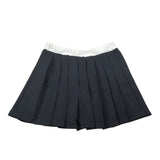 So Twee By Miss Grant Gonna tinta unita con Elastico In Vita Blu per Bambina ST0134 BLU SO TWEE BY MISS GRANT 