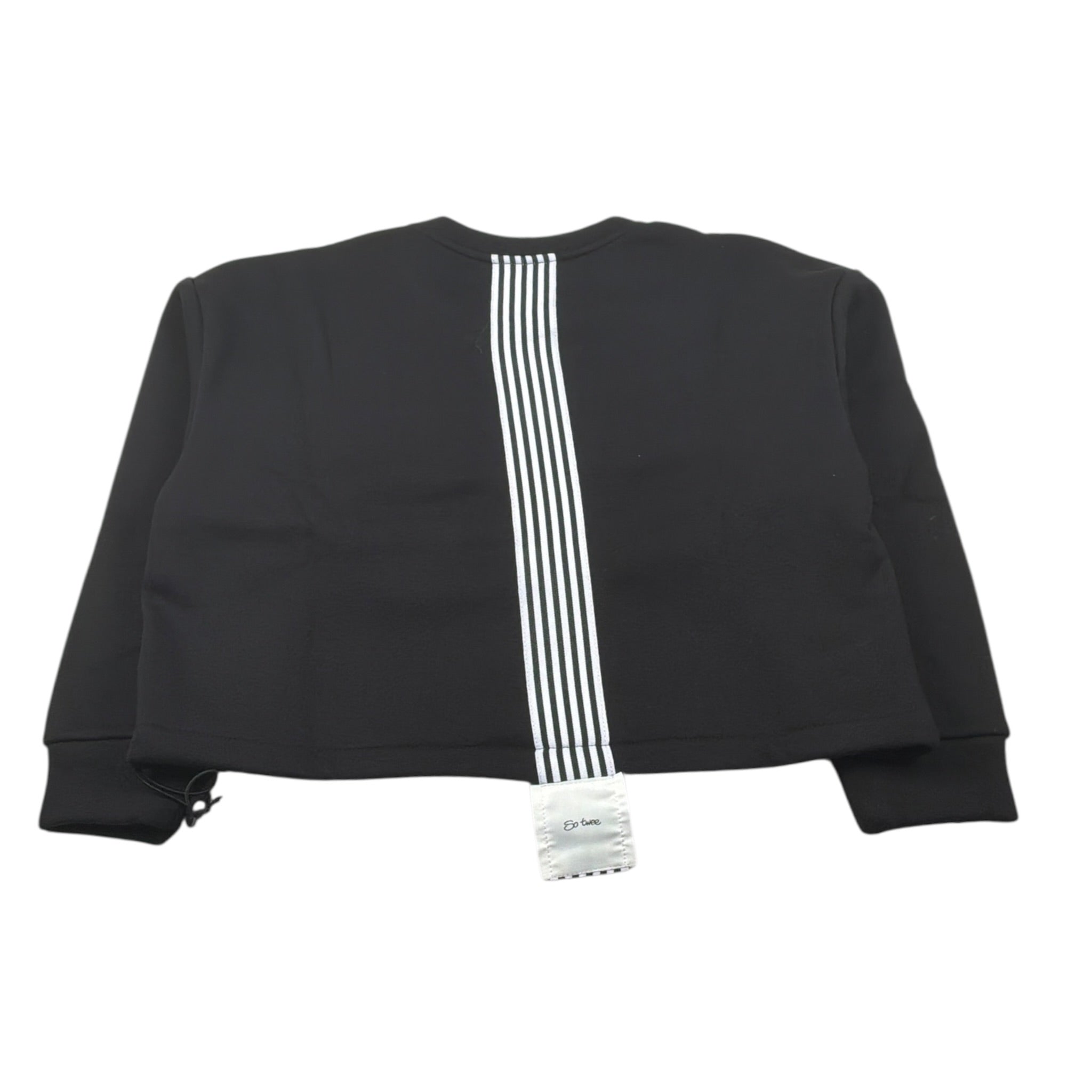 So Twee By Miss Grant Felpa tinta unita con Ricami Nero per Bambina ST0163X NERO SO TWEE BY MISS GRANT 