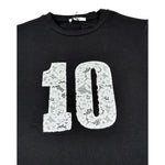 So Twee By Miss Grant T-Shirt tinta unita con Ricami Nero per Bambina ST0184 NERO SO TWEE BY MISS GRANT 
