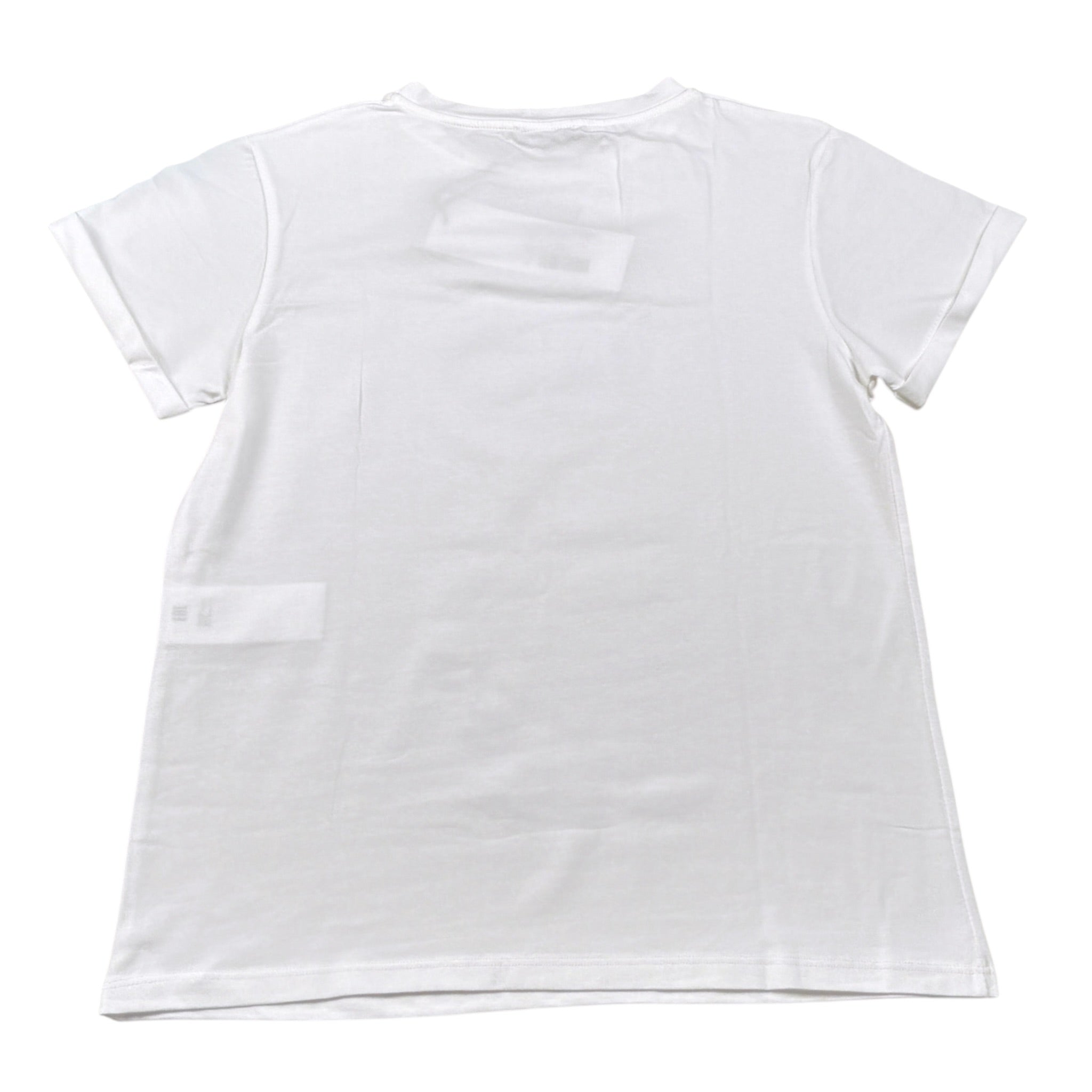 Soo Twee T-Shirt tinta unita con Stampa Bianco per Bambina ST0143 BIANCO SOO TWEE 