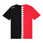 Sprayground T-Shirt Bicolore con Stampa Rosso/Nero per Bambino SPY1321 ROSSO/NERO SPRAYGROUND 