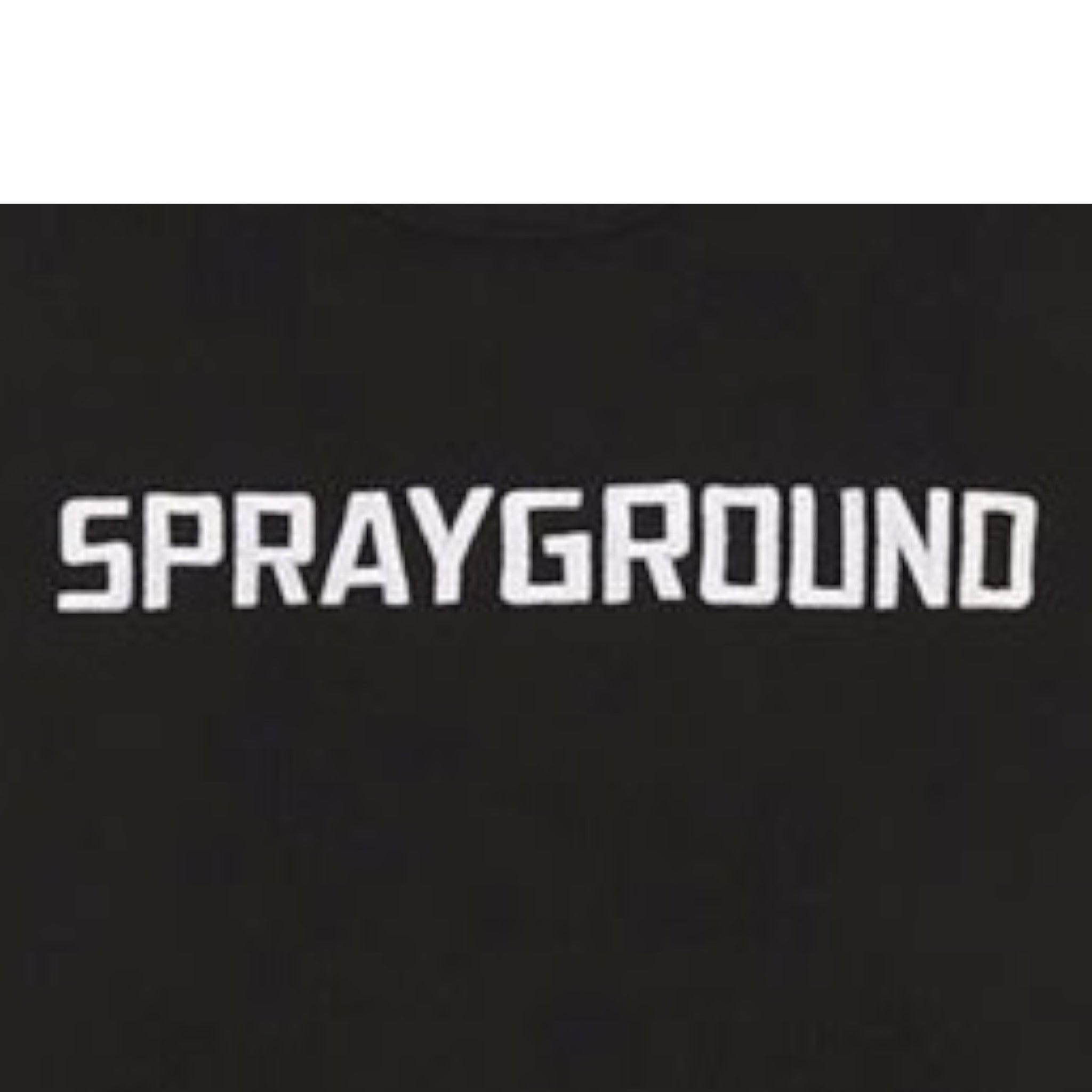 Sprayground Felpa tinta unita con Stampa Nero per Bambino SPY1351GBLK NERO SPRAYGROUND 