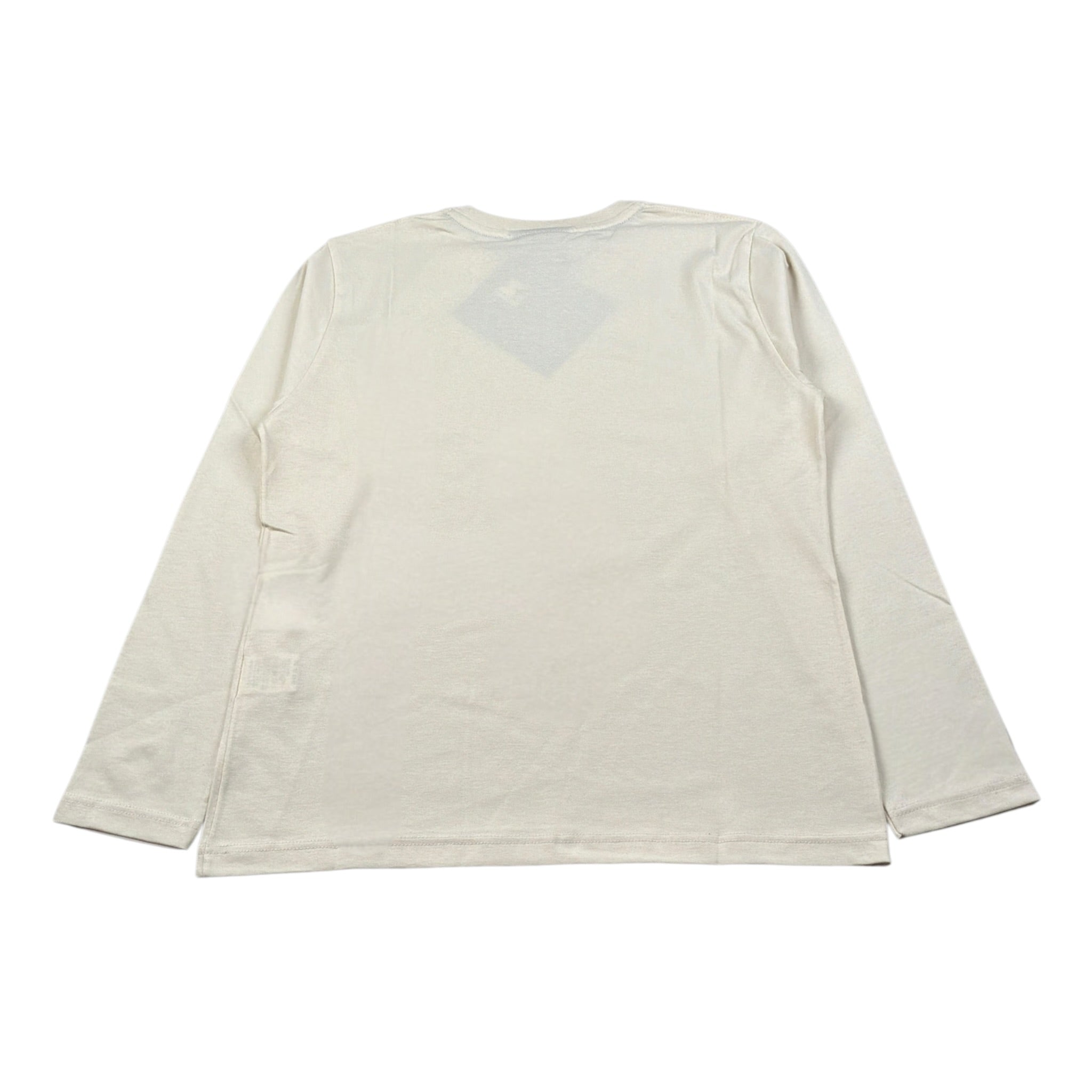 Starter Shirt Girocollo tinta unita con Logo Beige per Bambino 3288 BEIGE STARTER 