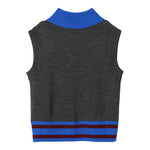 Stella Mccartney Gilet tinta unita con Ricami Grigio per Neonato L4KWG0 GRIGIO STELLA McCARTNEY 