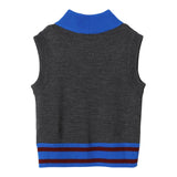 Stella Mccartney Gilet tinta unita con Ricami Grigio per Neonato L4KWG0 GRIGIO STELLA McCARTNEY 