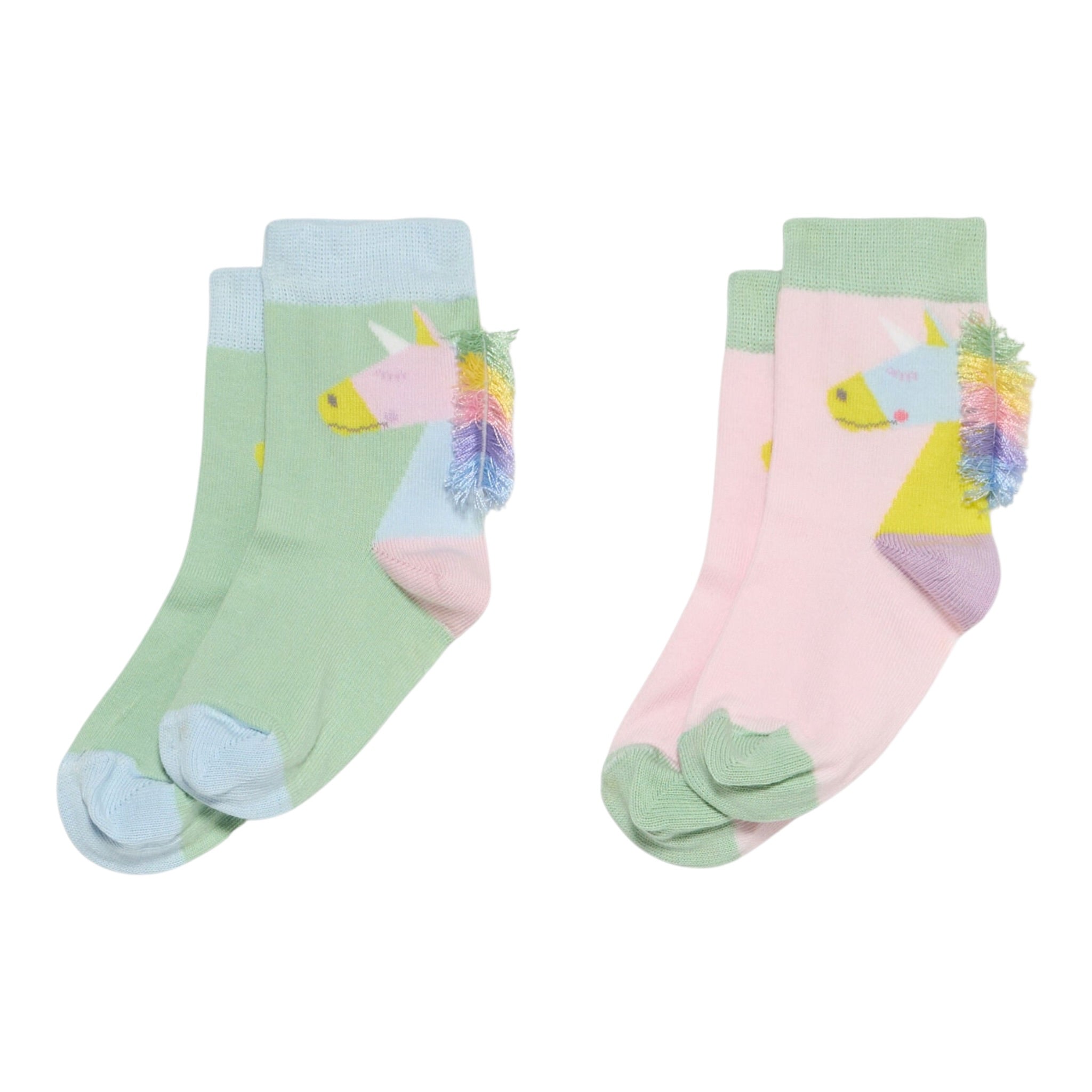 Stella Mccartney Se Calzini 2 Paia Bicolore Multicolor per Bambina TT0A60 MULTICOLOR STELLA McCARTNEY 