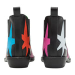 Stella Mccartney Stivali tinta unita con Stelle Nero per Bambina TV0D16 NERO STELLA McCARTNEY 