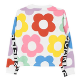 Stella Mccartney Felpa Chiusa tinta unita con Stampe Bianco per Bambina TV4C30 BIANCO STELLA McCARTNEY 