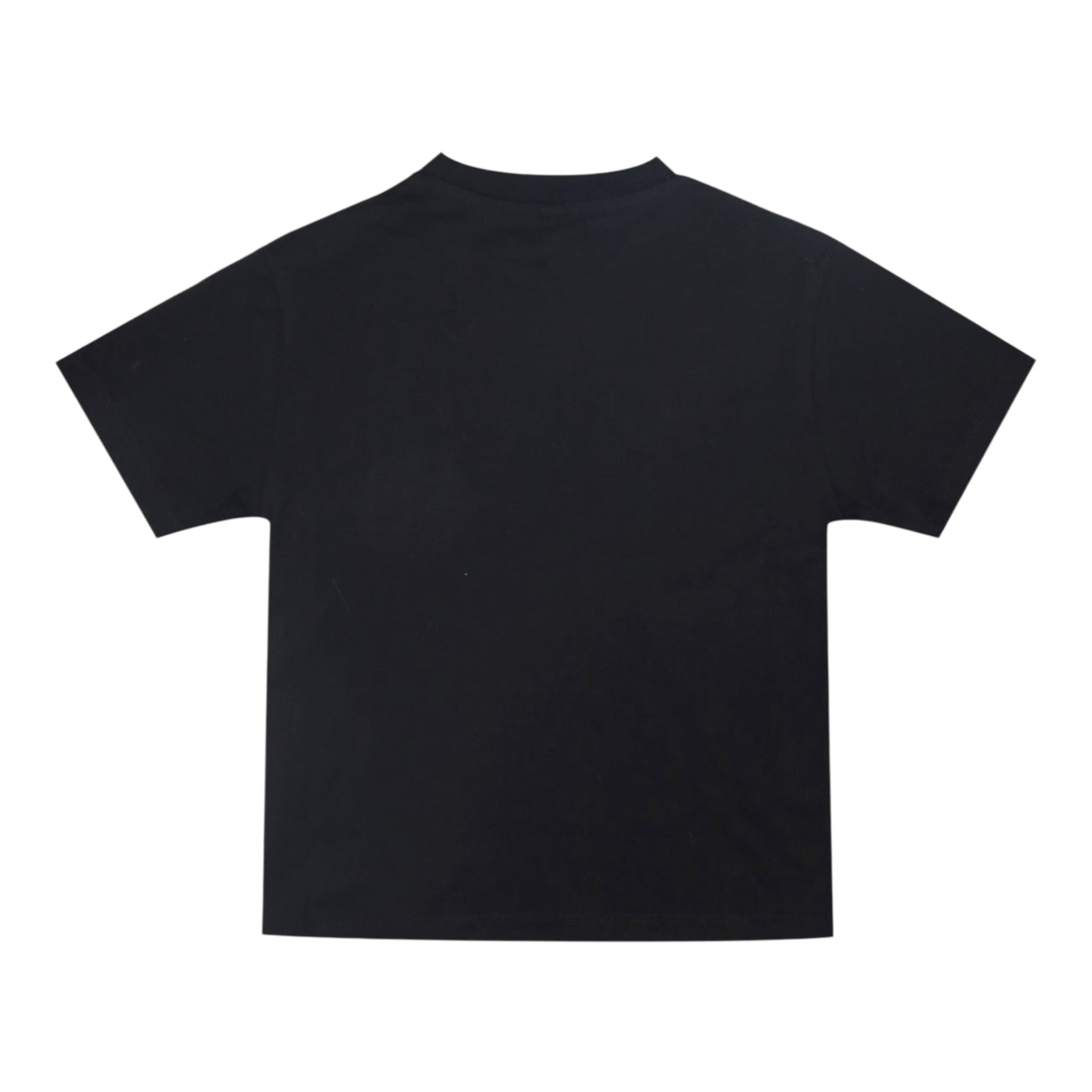 Stella Mccartney T-Shirt tinta unita con Stampa Nero per Bambina TV8P61 NERO STELLA McCARTNEY 
