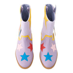 Stella Mccartney Stivali Camperos Stampa Fantasia Lilla per Bambina TW0C06 LILLA STELLA McCARTNEY 