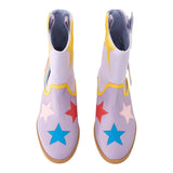 Stella Mccartney Stivali Camperos Stampa Fantasia Lilla per Bambina TW0C06 LILLA STELLA McCARTNEY 