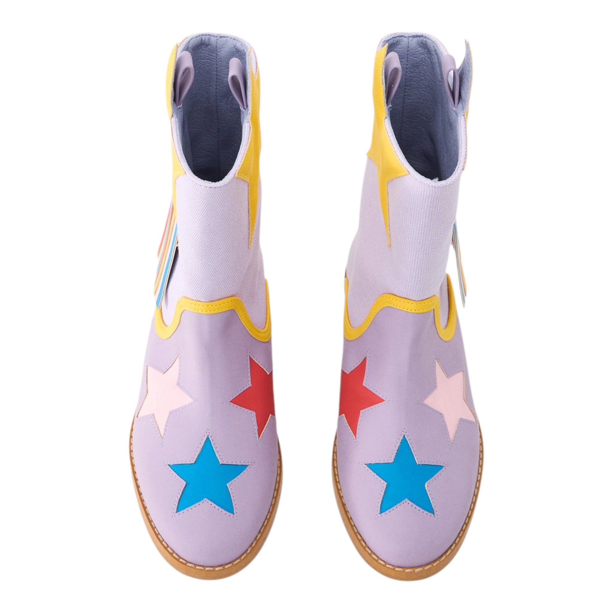 Stella Mccartney Stivali Camperos Stampa Fantasia Lilla per Bambina TW0C06 LILLA STELLA McCARTNEY 