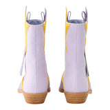 Stella Mccartney Stivali Camperos Stampa Fantasia Lilla per Bambina TW0C06 LILLA STELLA McCARTNEY 
