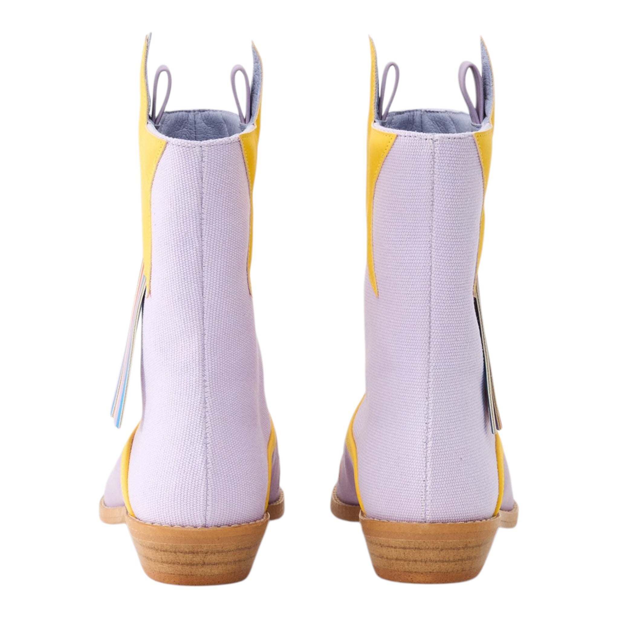 Stella Mccartney Stivali Camperos Stampa Fantasia Lilla per Bambina TW0C06 LILLA STELLA McCARTNEY 