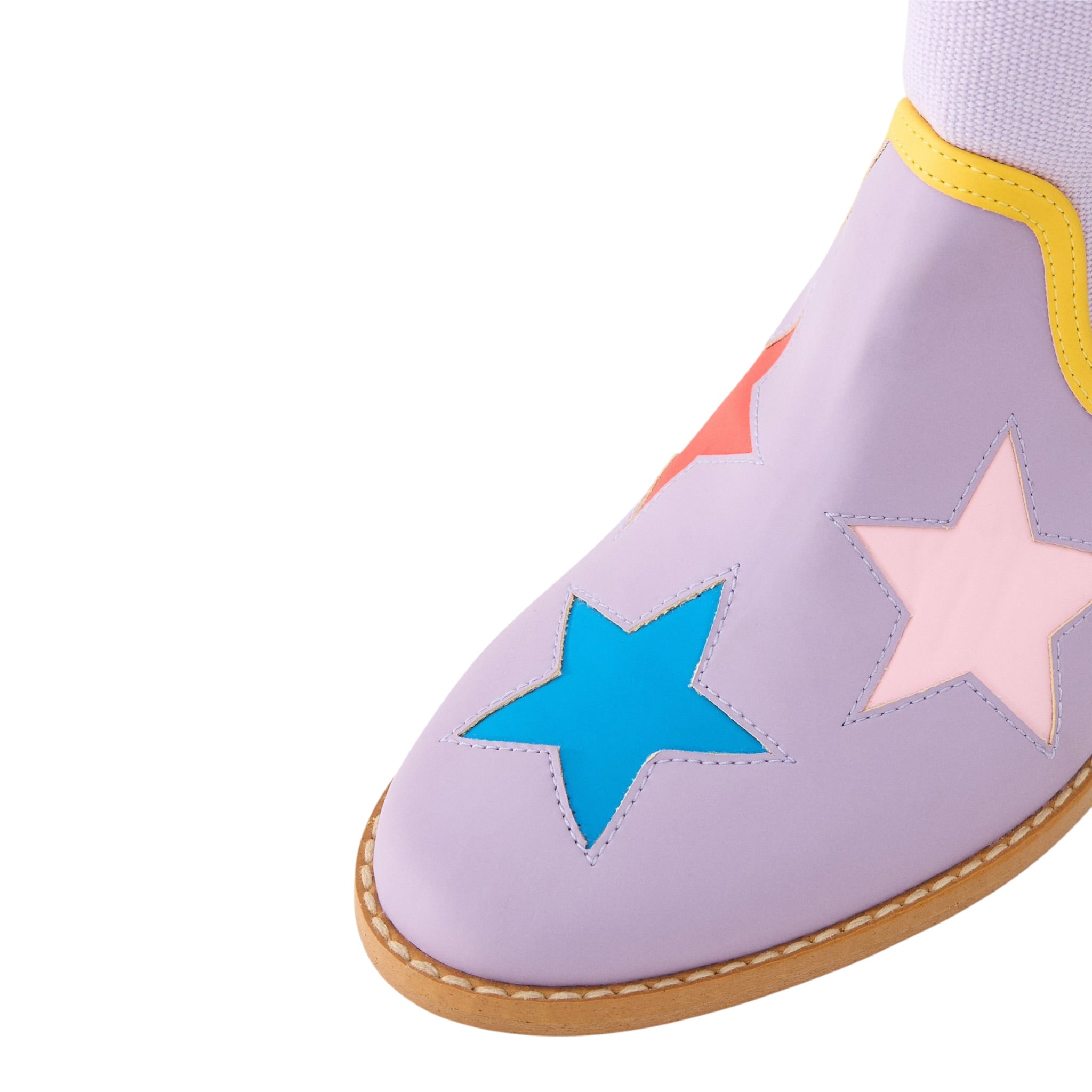 Stella Mccartney Stivali Camperos Stampa Fantasia Lilla per Bambina TW0C06X LILLA STELLA McCARTNEY 