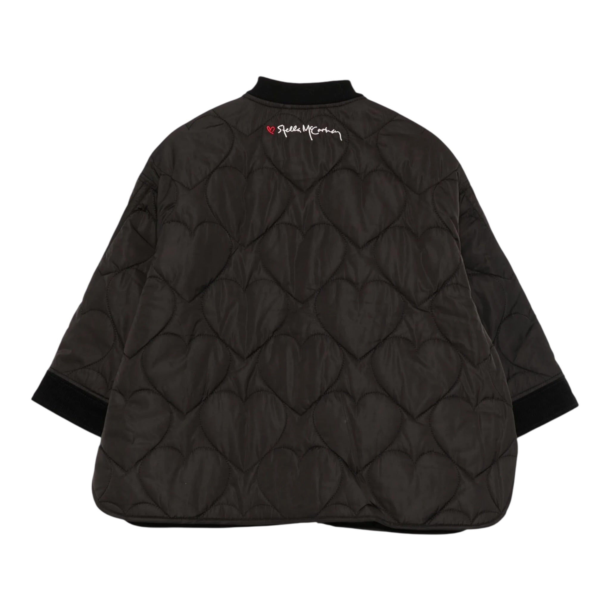 Stella Mccartney Giubbino tinta unita Nero per Bambina TX2B97 NERO STELLA McCARTNEY 