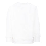 Stella Mccartney Felpa Chiusa Girocollo tinta unita con Stampe Panna per Bambina TX4A30X PANNA STELLA McCARTNEY 