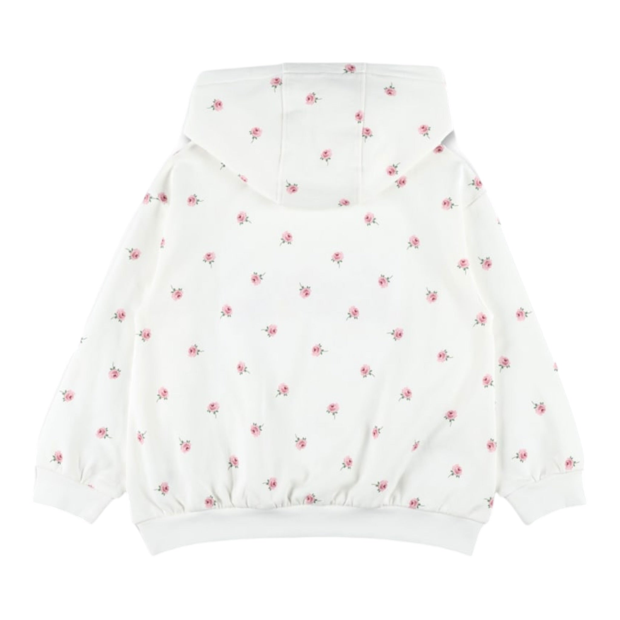 Stella Mccartney Felpa Chiusa con Cappuccio tinta unita con Stampe Panna per Bambina TX4C60 PANNA STELLA McCARTNEY 