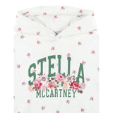 Stella Mccartney Felpa Chiusa con Cappuccio tinta unita con Stampe Panna per Bambina TX4C60X PANNA STELLA McCARTNEY 