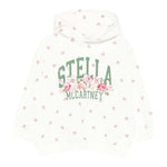 Stella Mccartney Felpa Chiusa con Cappuccio tinta unita con Stampe Bianco per Bambina TX4C60XX BIANCO STELLA McCARTNEY 