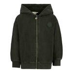 Stella Mccartney Felpa con Zip E Cappuccio tinta unita Nero per Bambino TX4R60 NERO STELLA McCARTNEY 
