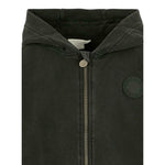Stella Mccartney Felpa con Zip E Cappuccio tinta unita Nero per Bambino TX4R60 NERO STELLA McCARTNEY 