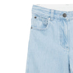 Stella Mccartney Jeans tinta unita Modello Palazzo Azzurro per Bambina TX6A00 AZZURRO STELLA McCARTNEY 