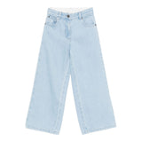 Stella Mccartney Jeans tinta unita Modello Palazzo Azzurro per Bambina TX6A00X AZZURRO STELLA McCARTNEY 
