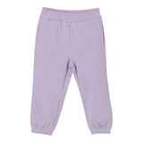 Stella Mccartney Pantalone Tuta tinta unita con Logo Lilla per Bambina TX6A80 LILLA STELLA McCARTNEY 