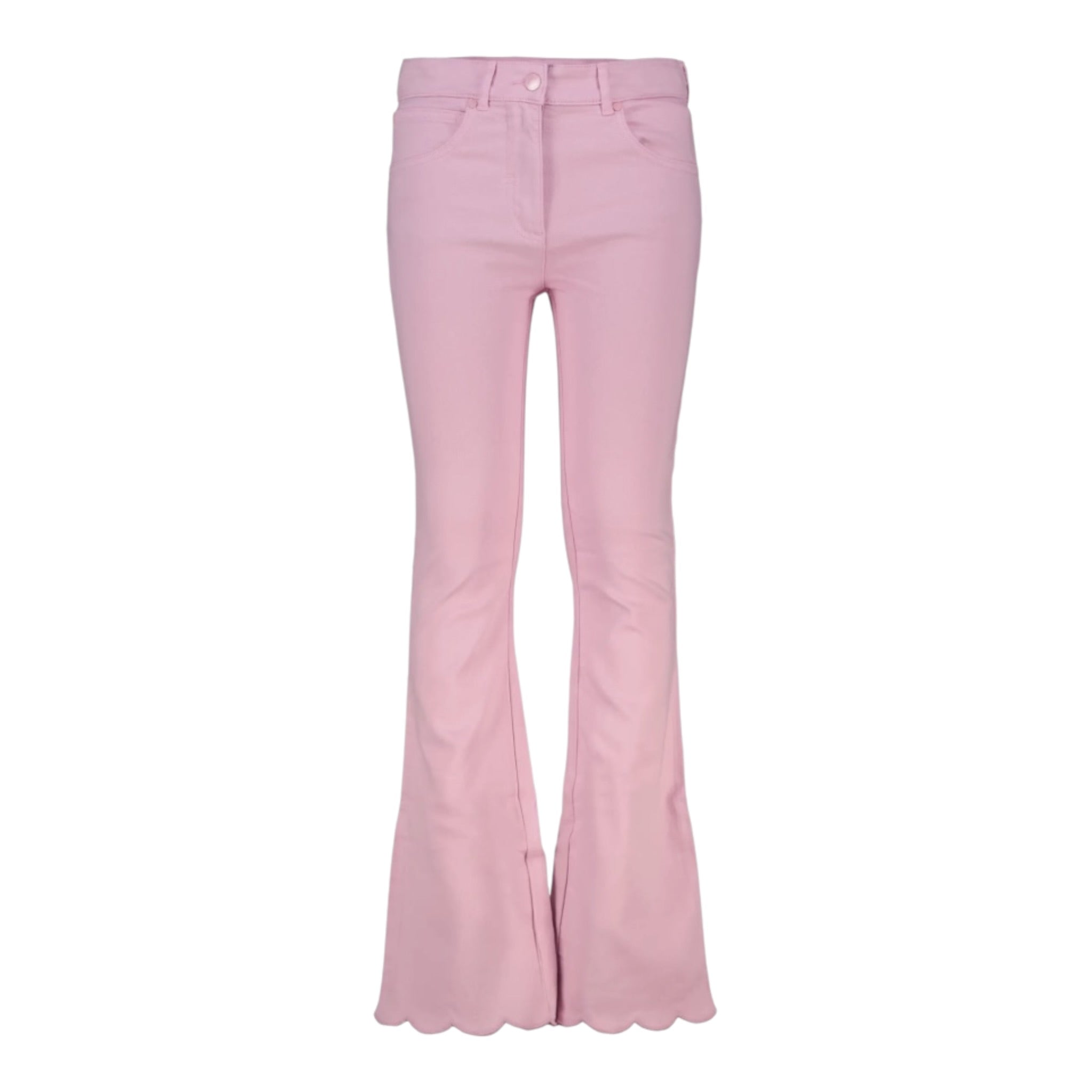 Stella Mccartney Jeans tinta unita Modello A Zampa Rosa per Bambina TX6B20 ROSA STELLA McCARTNEY 