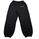 Stella Mccartney Pantalone Tuta tinta unita con Logo Nero per Bambina TX6D00 NERO STELLA McCARTNEY 