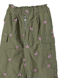 Stella Mccartney Pantalone tinta unita con Elastico In Vita Verde per Bambina TX6D20X VERDE STELLA McCARTNEY 