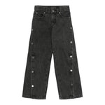 Stella Mccartney Jeans tinta unita Modello Palazzo Nero per Bambina TX6D40 NERO STELLA McCARTNEY 