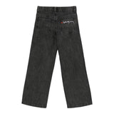 Stella Mccartney Jeans tinta unita Modello Palazzo Nero per Bambina TX6D40 NERO STELLA McCARTNEY 