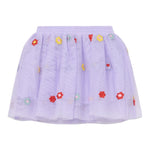 Stella Mccartney Gonna tinta unita In Tulle E Ricami Lilla per Neonata TX7001X LILLA STELLA McCARTNEY 