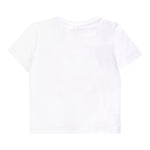 Stella Mccartney T-Shirt Girocollo tinta unita con Stampa Bianco per Neonata TX8001 BIANCO STELLA McCARTNEY 