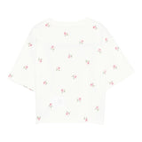 Stella Mccartney T-Shirt Girocollo tinta unita con Stampe Bianco per Neonata TX8C61 BIANCO STELLA McCARTNEY 