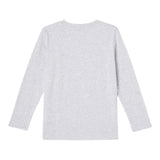 Stella Mccartney Shirt Girocollo tinta unita con Stampe Grigio per Bambino TX8R10 GRIGIO STELLA McCARTNEY 