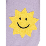 Stella Mccartney Cardigan tinta unita con Ricami Lilla per Neonata TX9000 LILLA STELLA McCARTNEY 