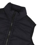 Stone Island Giubbino Smanicato tinta unita con Zip Nero per Bambino 8116G0328 NERO STONE ISLAND 
