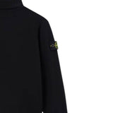 Stone Island Maglia Collo Alto tinta unita con Logo Blu per Bambino JS2165100017 BLU STONE ISLAND 