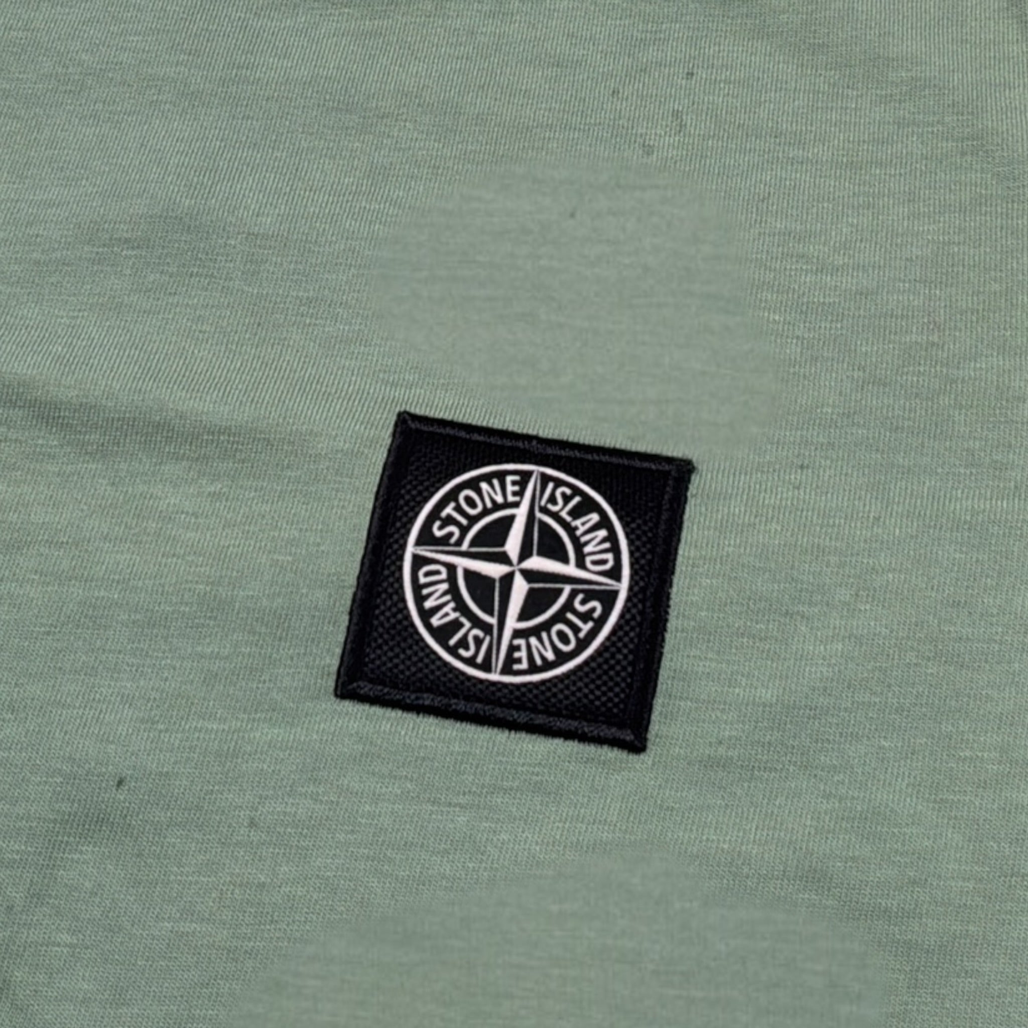 Stone Island T-Shirt tinta unita con Logo Verde per Bambino K2S162100002 VERDE STONE ISLAND 
