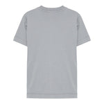 Stone Island T-Shirt tinta unita con Logo Grigio per Bambino K2S162100006 GRIGIO STONE ISLAND 