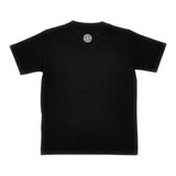 Stone Island T-Shirt tinta unita con Logo Nero per Bambino K2S16210100010 NERO STONE ISLAND 