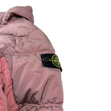 Stone Island Giubbino tinta unita con Zip E Cappuccio Rosa per Bambina K2S164100010 ROSA STONE ISLAND 